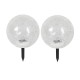 Lot de 2 sphères solaires CRACK BALL