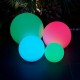 Boule lumineuse Multicolore BOBBY C Ø30, 40, 50 et 60cm - Multicolore