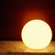 Boule lumineuse Multicolore Solaire SOLSTY C Ø30 - Jaune