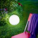 Boule lumineuse Multicolore Solaire SOLSTY C Ø30 - Blanc