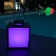 Lanterne lumineuse LED Multicolore rechargeable Métal HEAVY