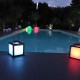 Lanterne lumineuse LED Multicolore rechargeable Métal HEAVY