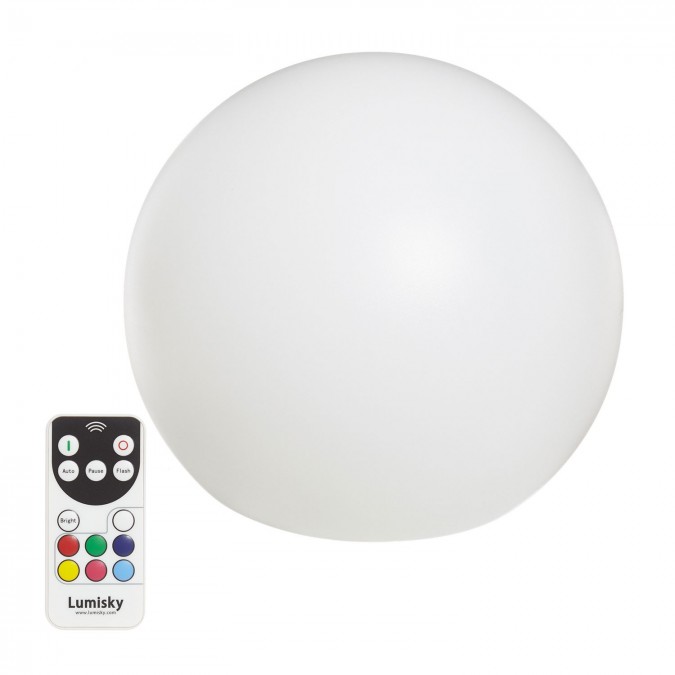 Boule lumineuse Multicolore BOBBY C Ø30, 40, 50 et 60cm