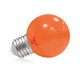 Pack de 2x Ampoules LED E27 1W Couleur