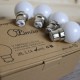 Lot de 12 ampoules LED LB-Light B22 1W Blanc Chaud Incassables (équivalence 15W) pour Guirlande Extérieure - Culot