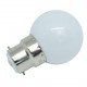 Lot de 12 ampoules LED LB-Light B22 1W Blanc Chaud Incassables (équivalence 15W) pour Guirlande Extérieure - Vue côté