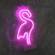 Lampe Flamant rose Lumineux FLAMINGO NEON